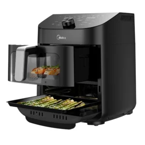 Freidora Midea Digital Sin Aceite  2 zonas de 11L - AF-D211BAR1 - Image 3