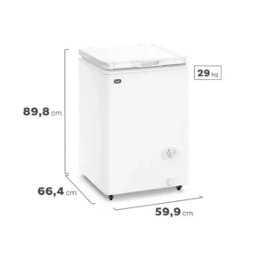 Freezer Horizontal Gafa Blanco Inverter 117lts FGHI100B-S - Image 5