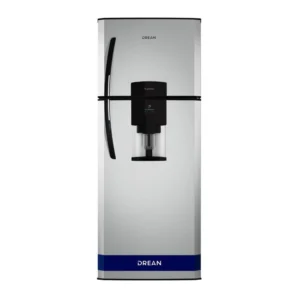 Heladera Drean Plateada con Dispenser Cíclica 362 L - HDR370F11S