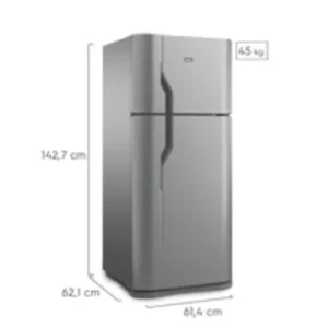 Heladera con freezer Gafa HGF358AFP Plata 282lts - Image 3