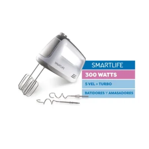 Batidora de Mano Eléctrica Smart Life  SL-HM1035PN