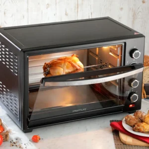 Horno Eléctrico SmartLife con Spiedo 60 Litros SL-TOR060PN - Image 3