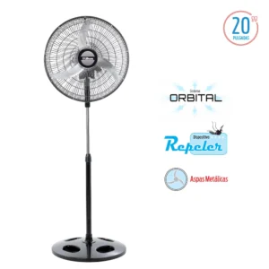Ventilador De Pie Liliana Orbital con Repeler VPM2016