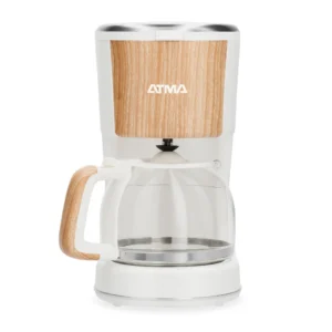 Cafetera de filtro Atma símil madera CAATW21WP 1.25l